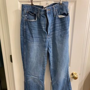 Madewell Rigid Flare Jeans